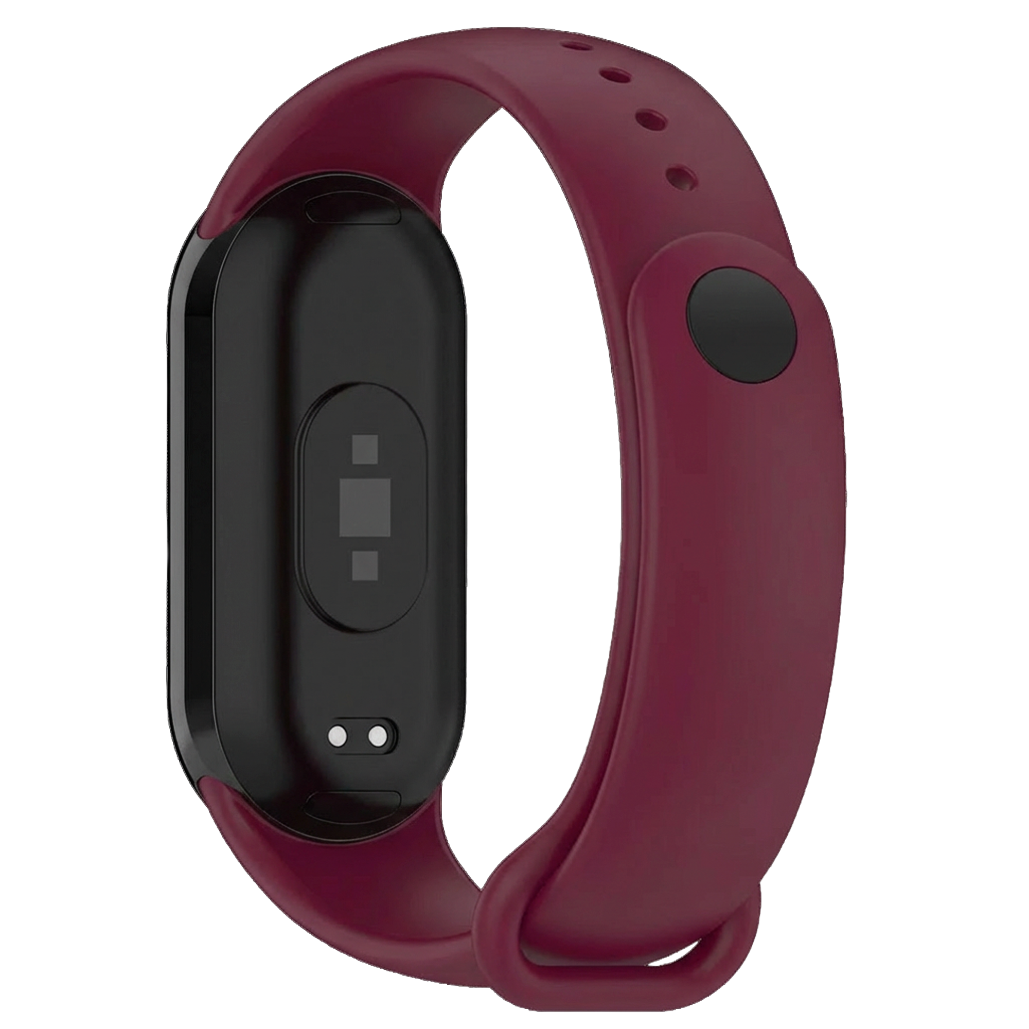 Xiaomi Smart Band 8 siliconen bandje (wijnrood)