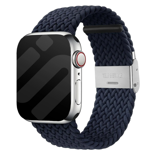 Apple Watch gevlochten bandje (charcoal)