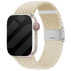 Apple Watch gevlochten bandje (sterrenlicht)