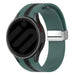 Samsung Galaxy Watch FE magnetische sport band (groen/zwart)