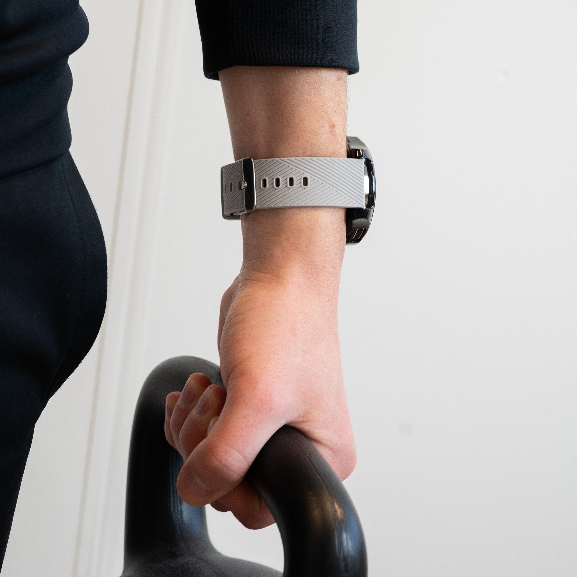 Bandz Coros Apex 2 Pro siliconen band 'Deluxe' (grijs)