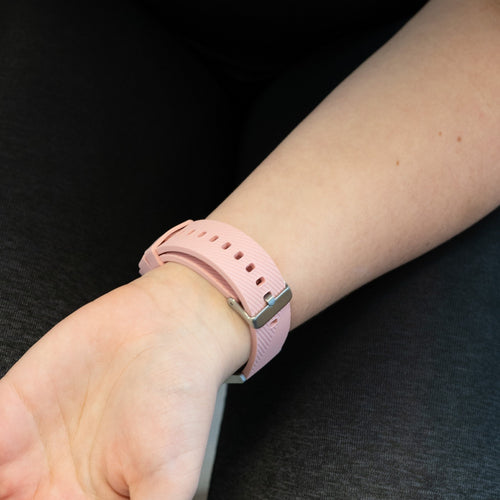 Bandz Suunto Race (S) siliconen band 'Deluxe' (roze)