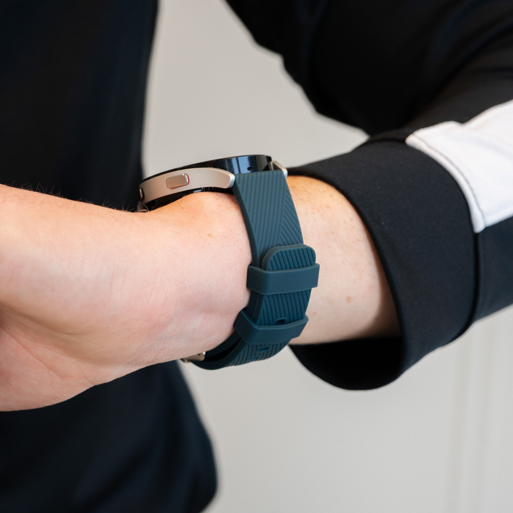 Bandz Suunto Vertical Silicone Strap 'Deluxe' (Dark Green)