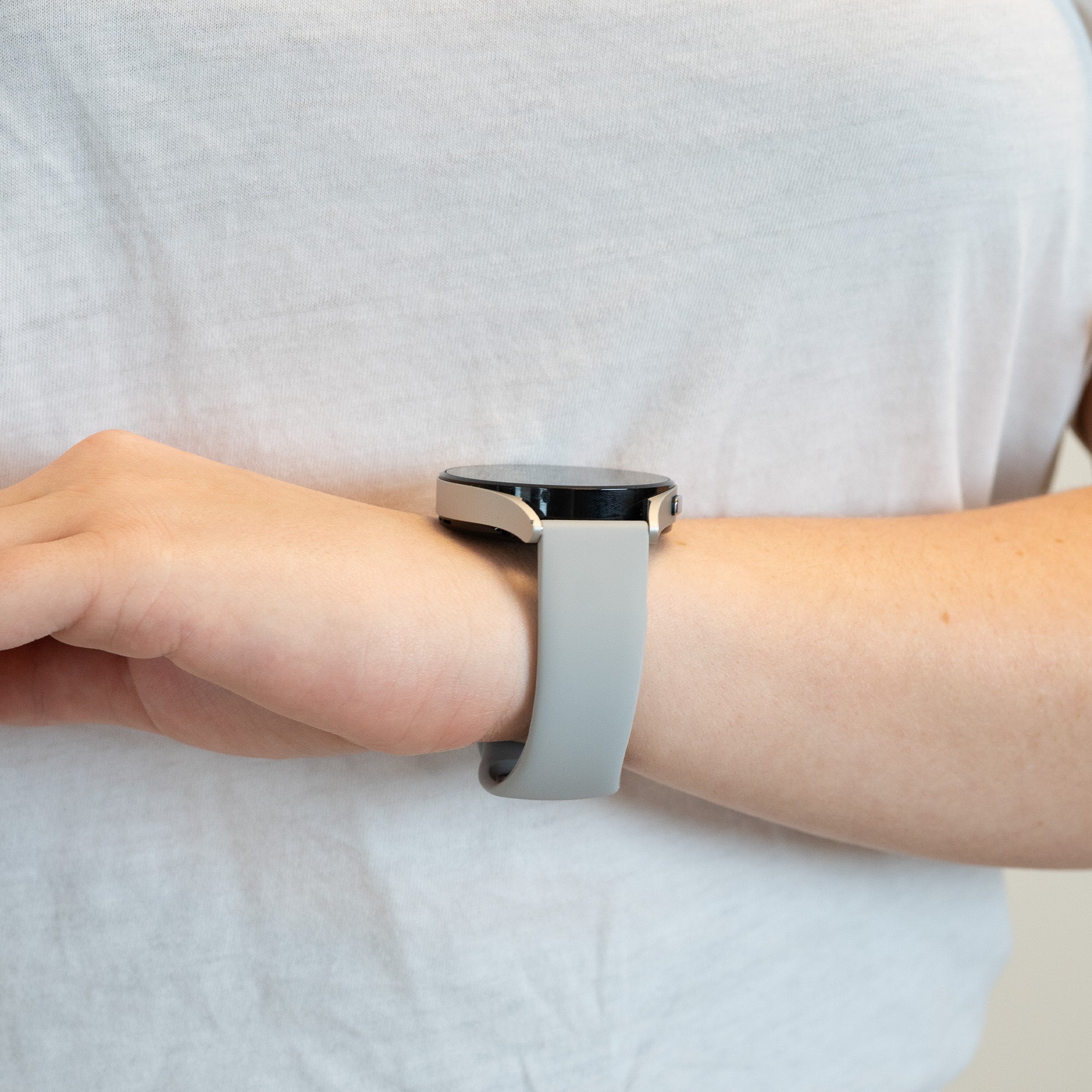 Bandz Amazfit Active 2 sport band 'Deluxe' (grijs)