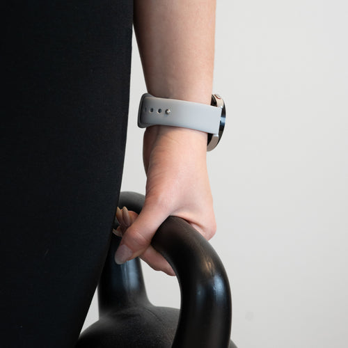 Bandz Pebble Round 2 - 20mm Sport Strap 'Deluxe' (Grey)