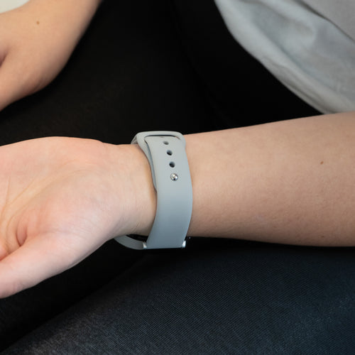 Bandz Pebble Round 2 - 20mm Sport Strap 'Deluxe' (Grey)