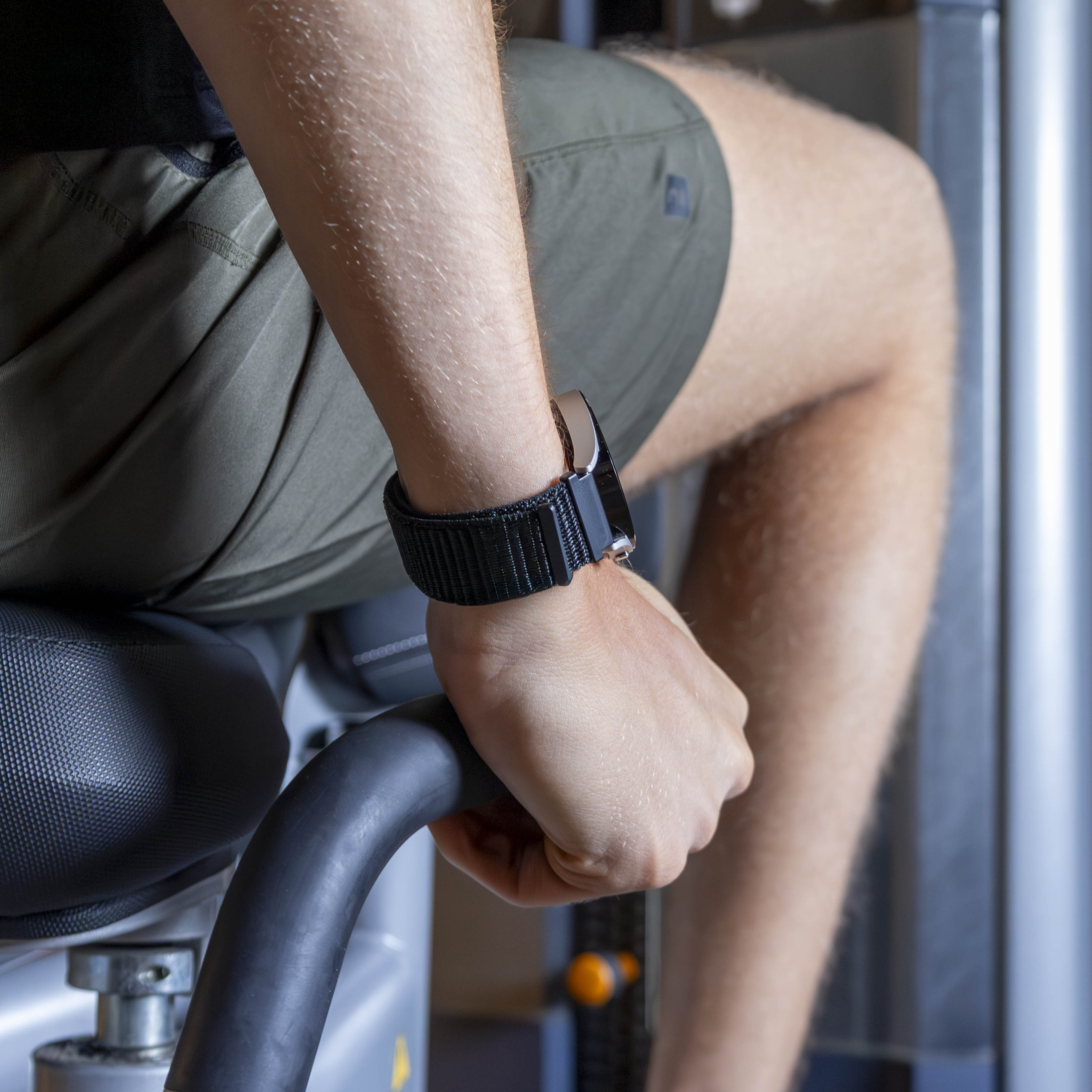 Bandz Samsung Galaxy Watch 42mm Nylon Strap 'Classic' (Black)