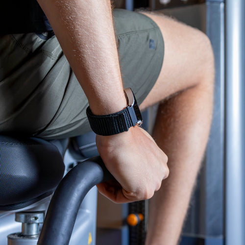 Bandz CMF Watch 3 Pro nylon loop band (zwart)