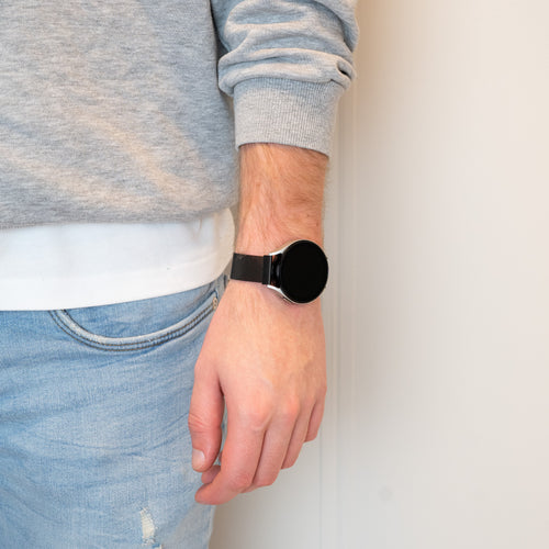 Bandz OnePlus Watch Milanese loop band (zwart)