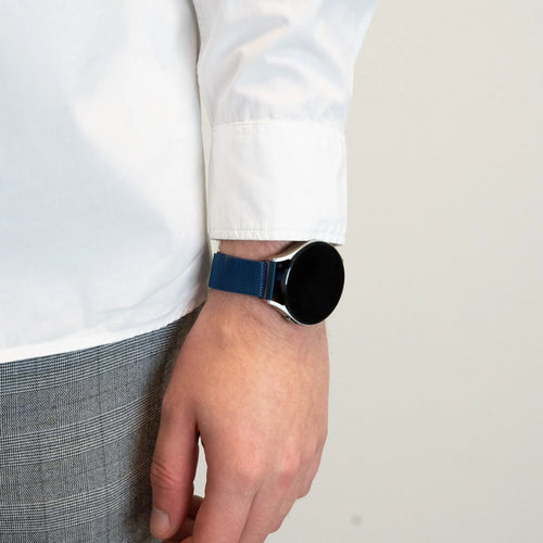 Bandz Levowatch Tiny Milanese Loop Strap (Blue)