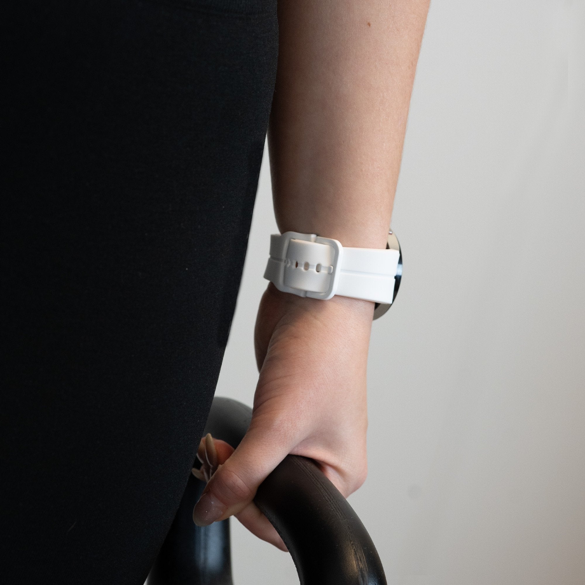 Bandz Samsung Galaxy Watch 4 40mm siliconen band 'Extreme' (wit)