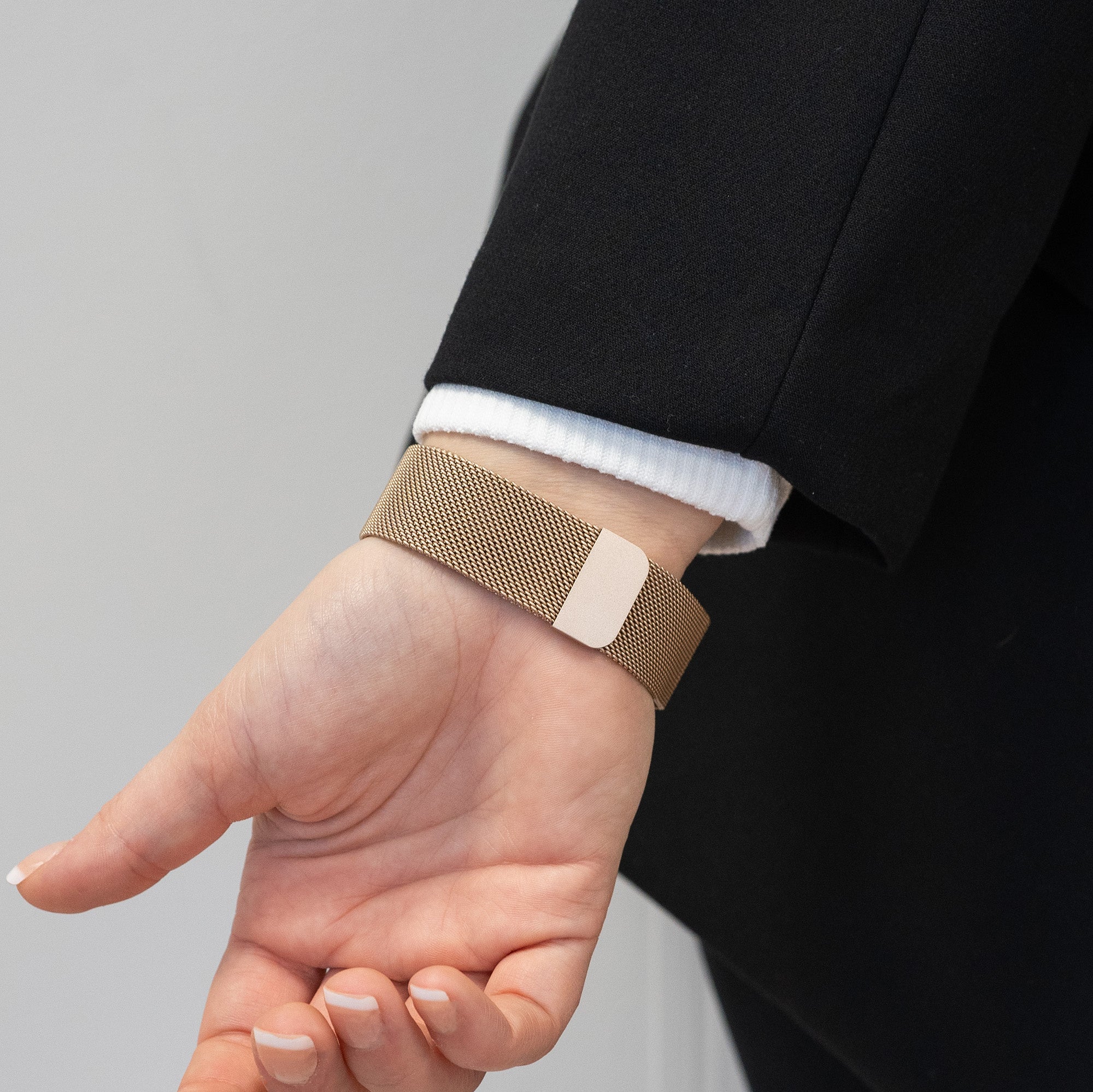 Bandz Samsung Galaxy Watch 5 - 40mm Milanese loop band (roségoud)