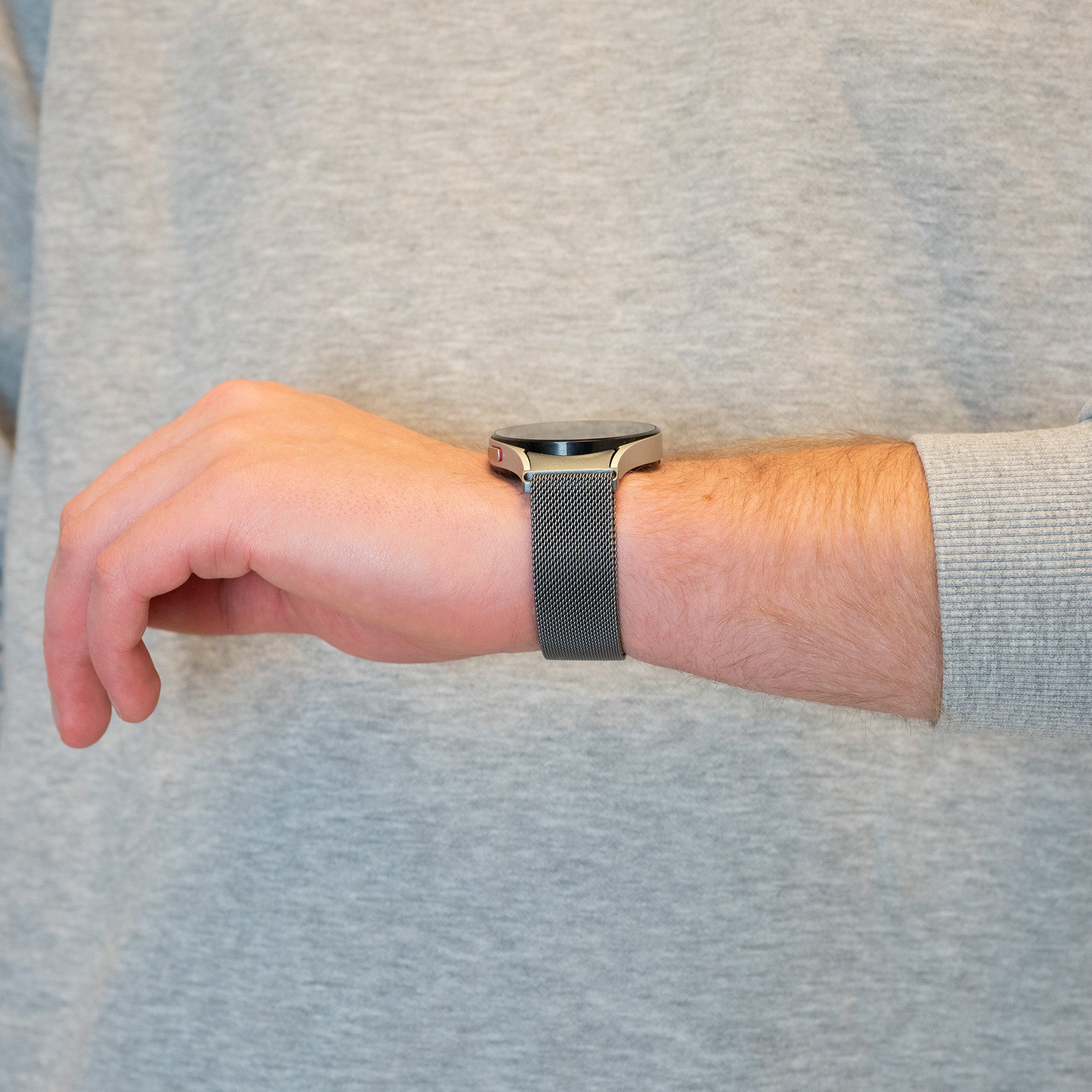 Bandz Samsung Galaxy Watch 4 - 44mm Milanese Loop Strap (Grey)