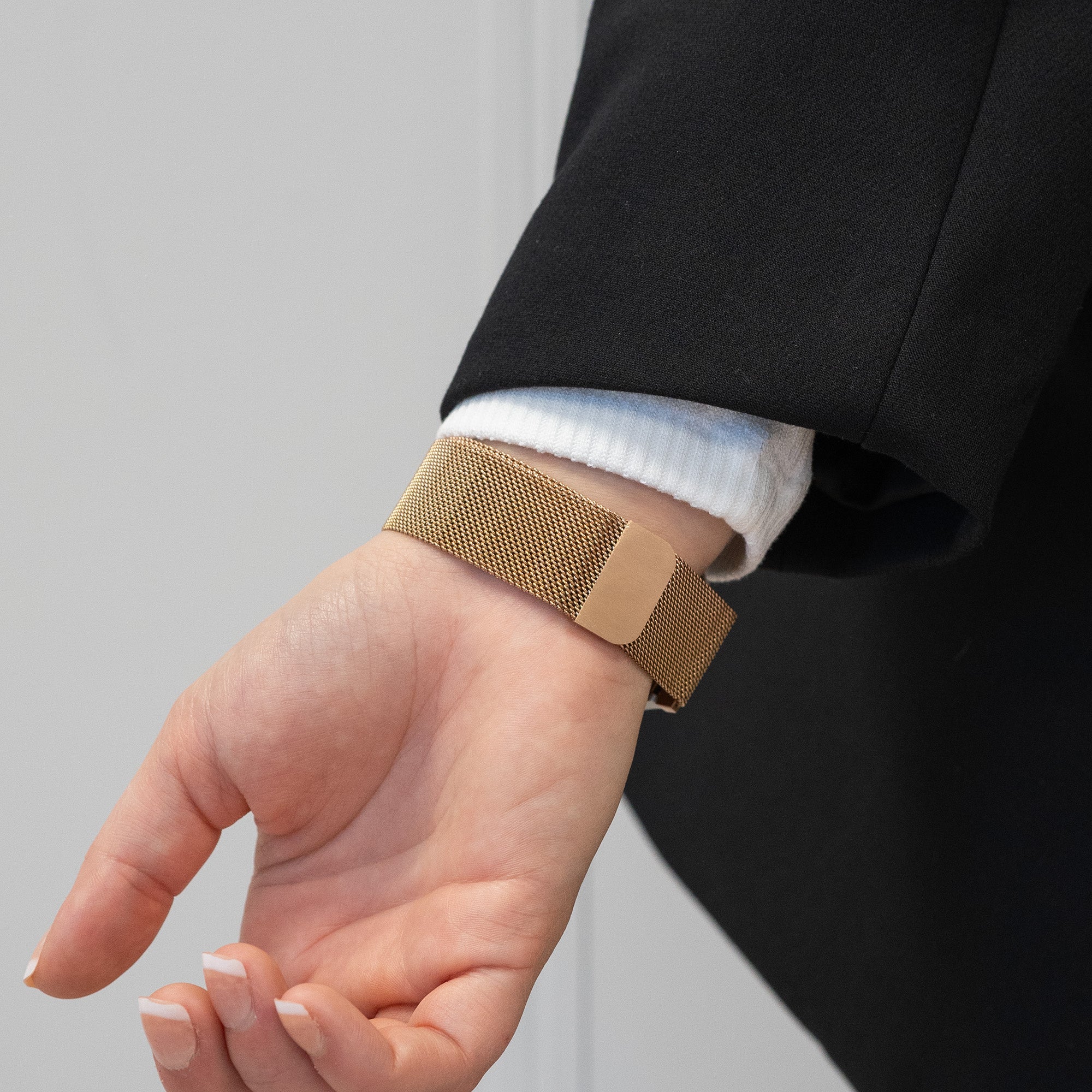 Bandz Samsung Galaxy Watch 6 - 44mm Milanese Loop Strap (Champagne)