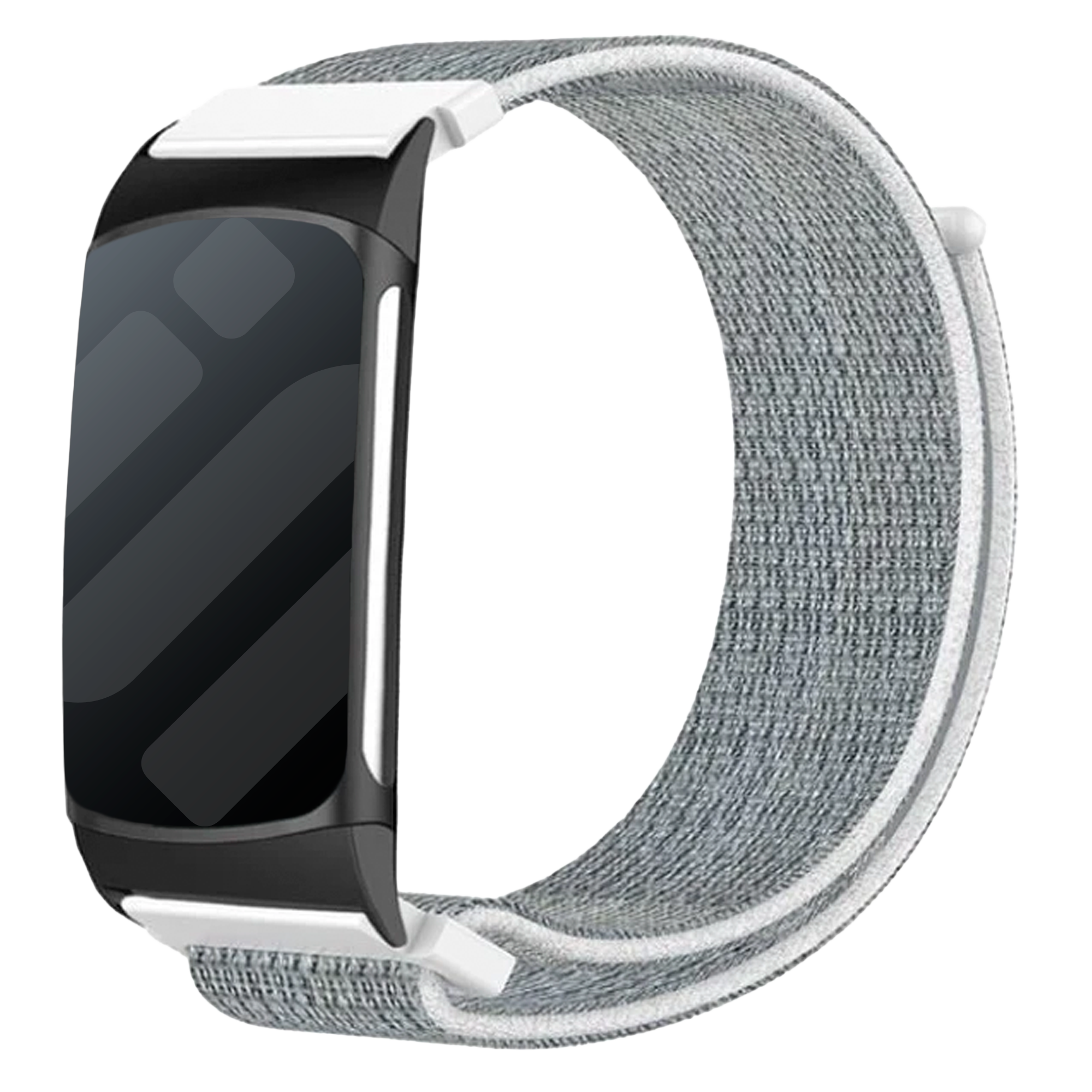Fitbit Charge 5 nylon bandje (zeeschelp)