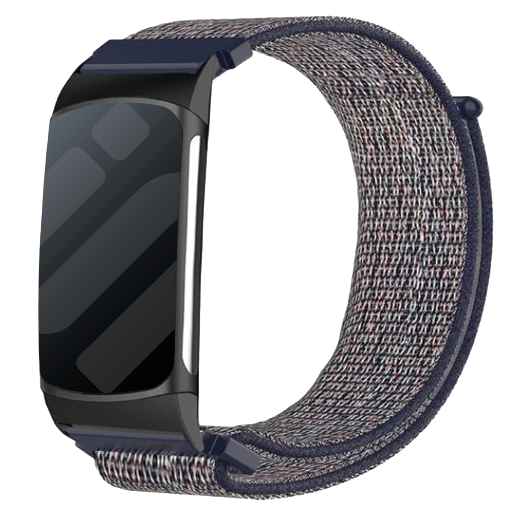 Fitbit Charge 6 nylon bandje (blauw)