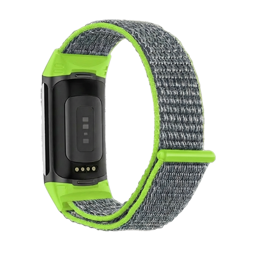 Fitbit Charge 6 nylon bandje (flash)