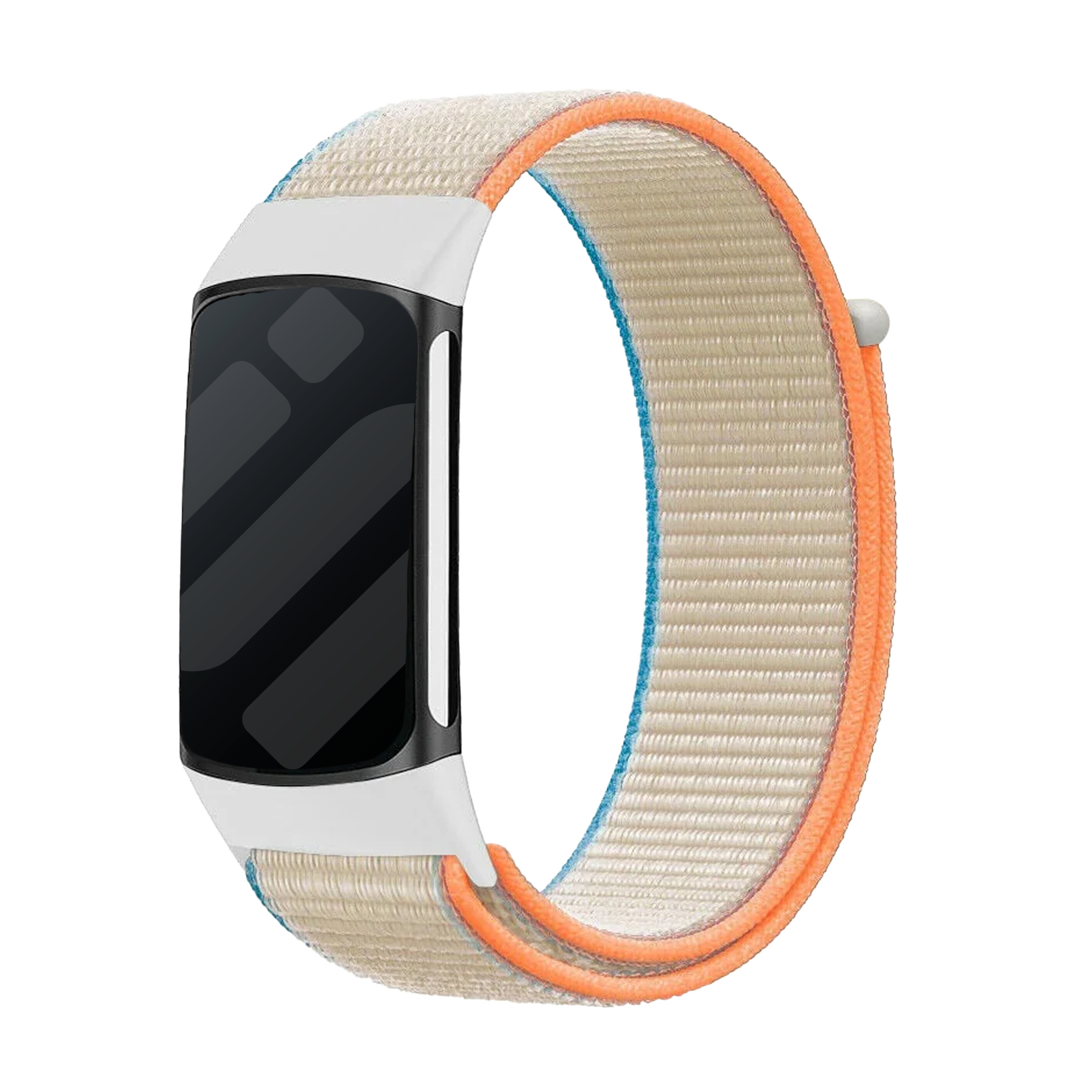 Fitbit Charge 5 nylon bandje (beige)