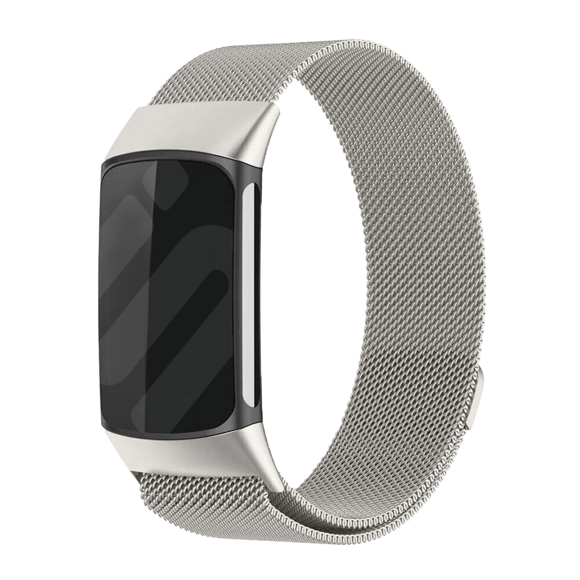 Fitbit Charge 6 Milanese Strap (Starlight)