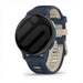 Garmin  Vivoactive 5 sport gesp bandje (donkerblauw/beige)