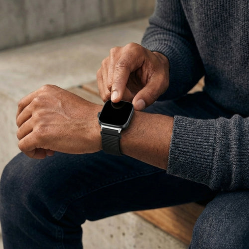 Xiaomi Smart Band 10 Pro nylon band (zwart)