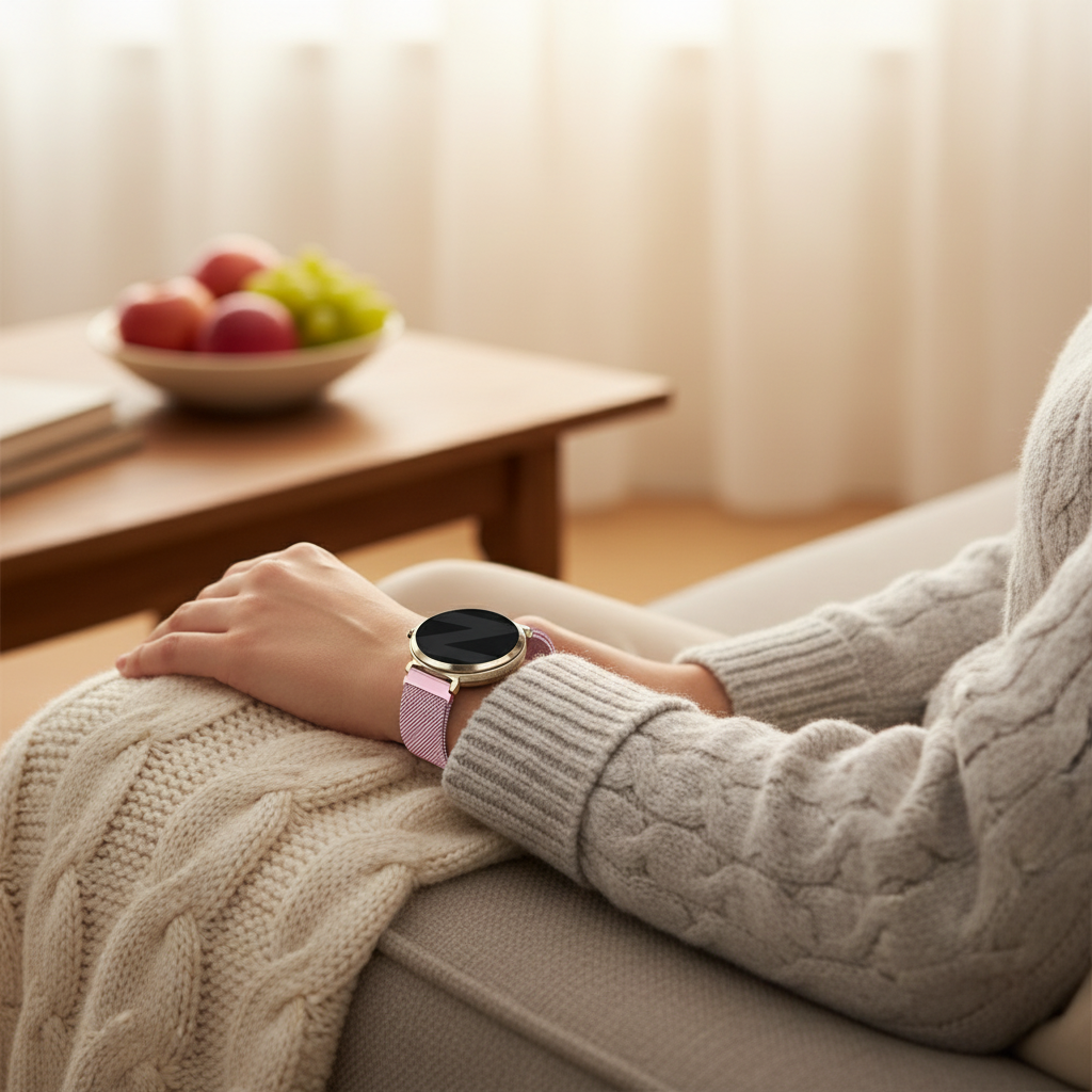 Bandz Garmin Lily 2 Milanese loop band (roze)