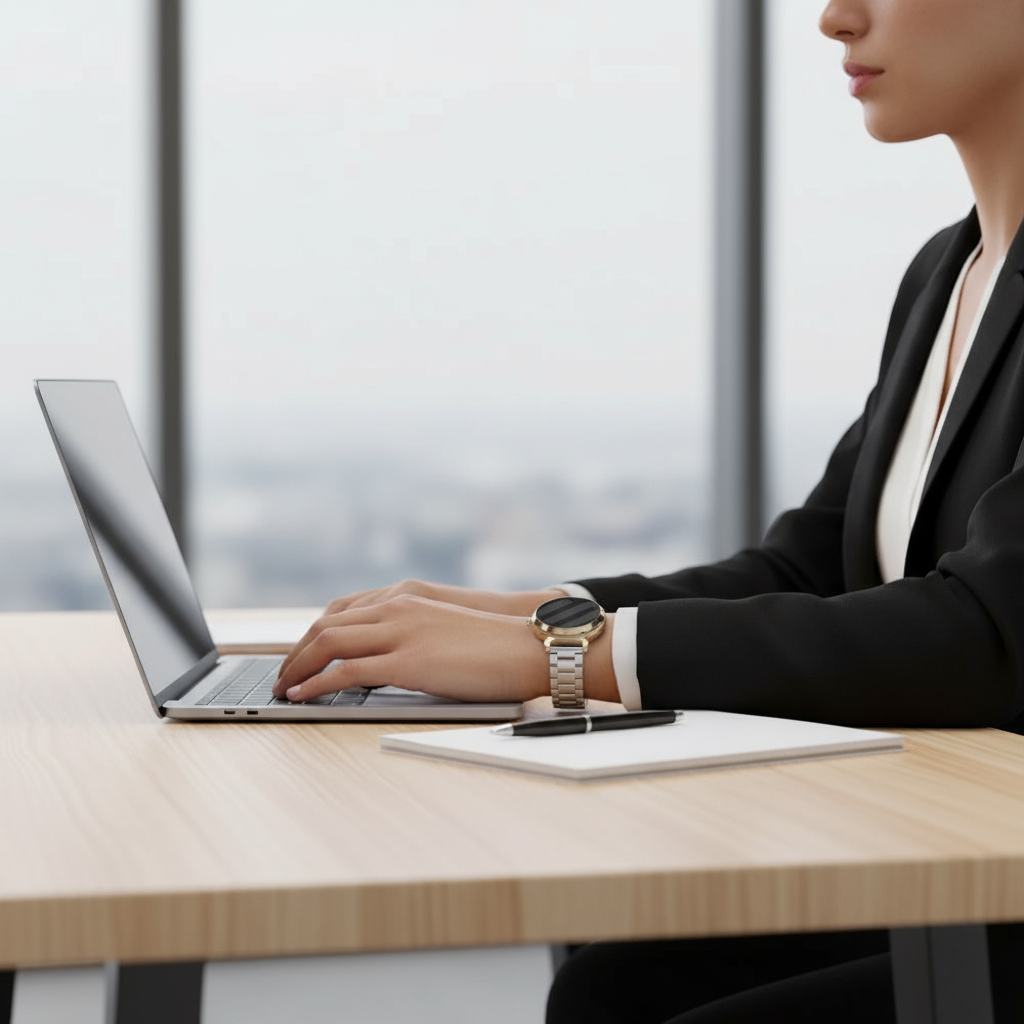 Garmin Lily 2 stalen band (zilver)