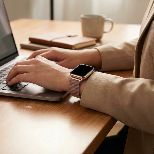 Redmi Watch 5 Milanese Strap (Pink)