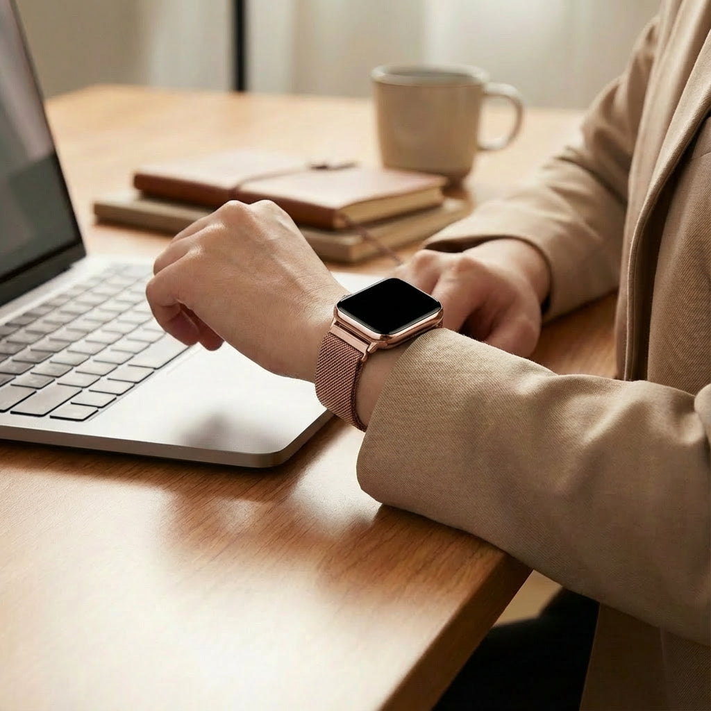 Redmi Watch 6 Milanese band (roze)