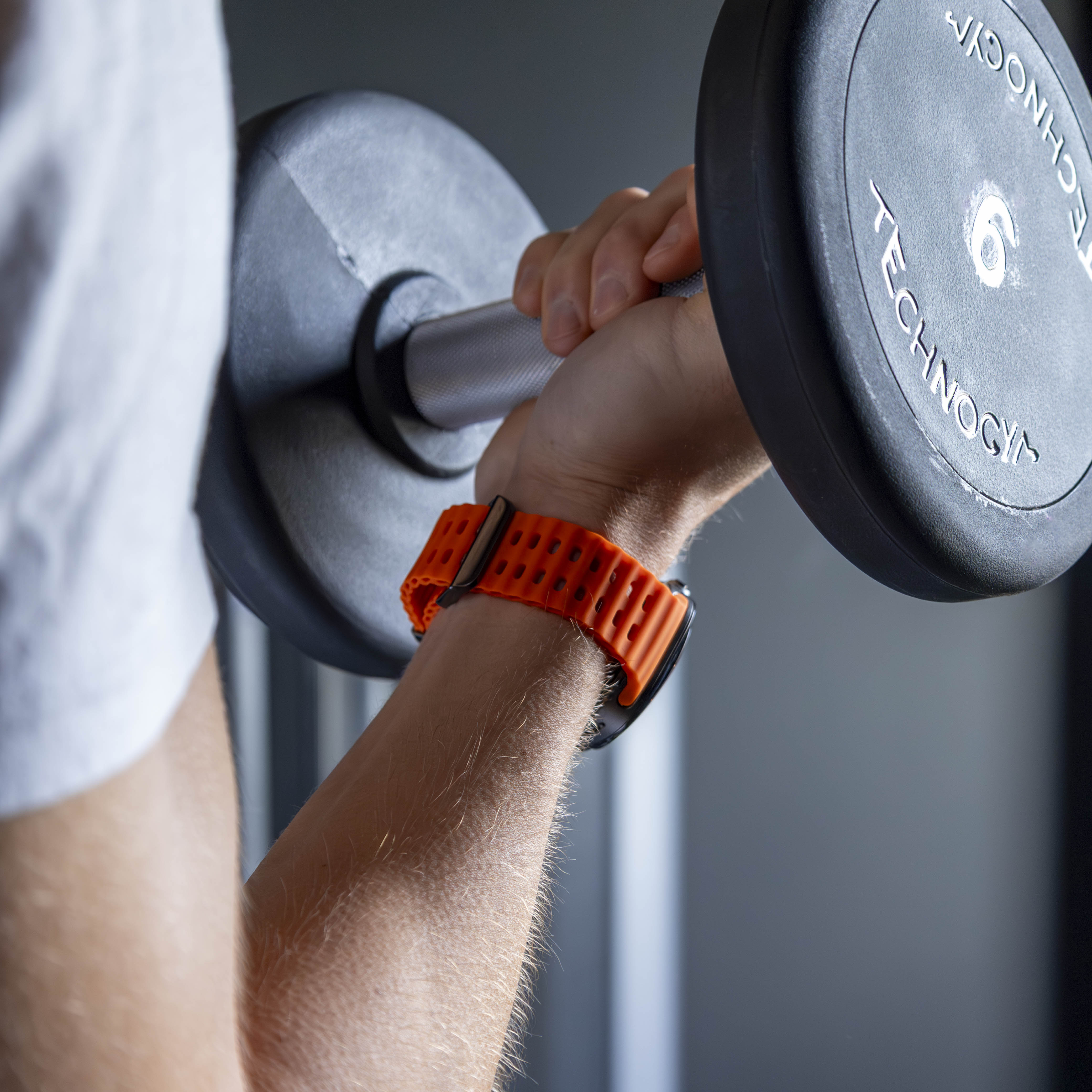 Samsung Galaxy Watch Ultra Ocean bandje (oranje)