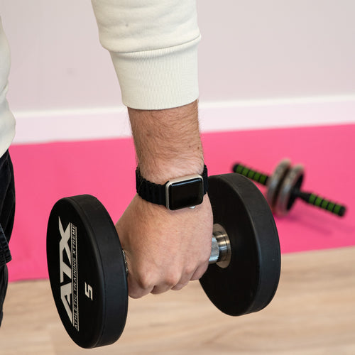 Apple Watch Ocean bandje met druksluiting (zwart)