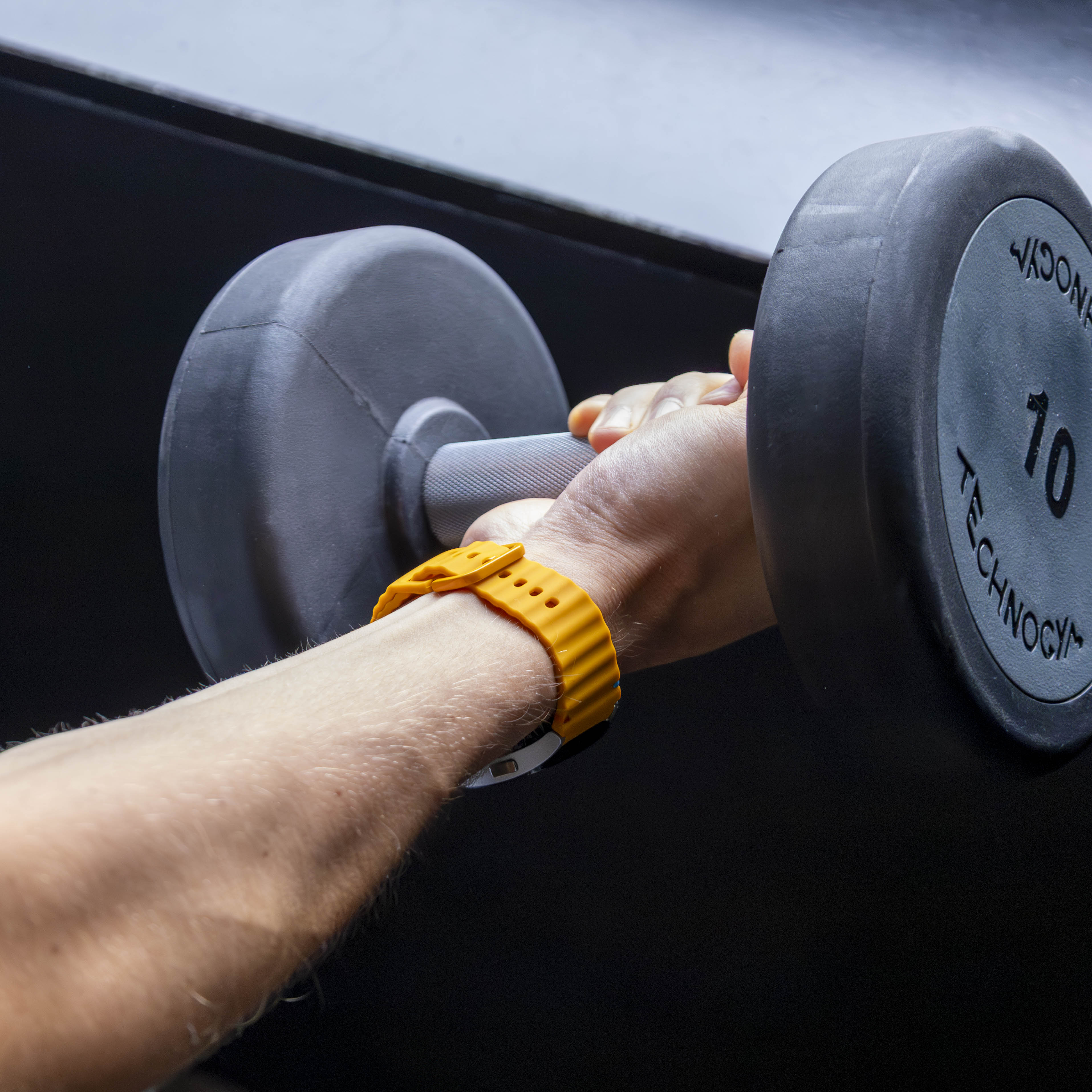 Samsung Galaxy Watch 7 - 44mm Wave bandje (geel)