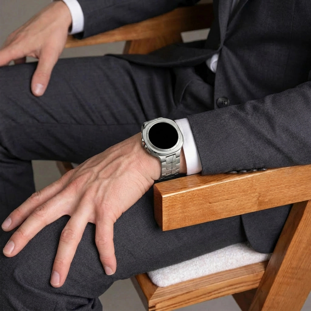 Samsung Galaxy Watch Ultra 'Iron' titanium band (titanium)
