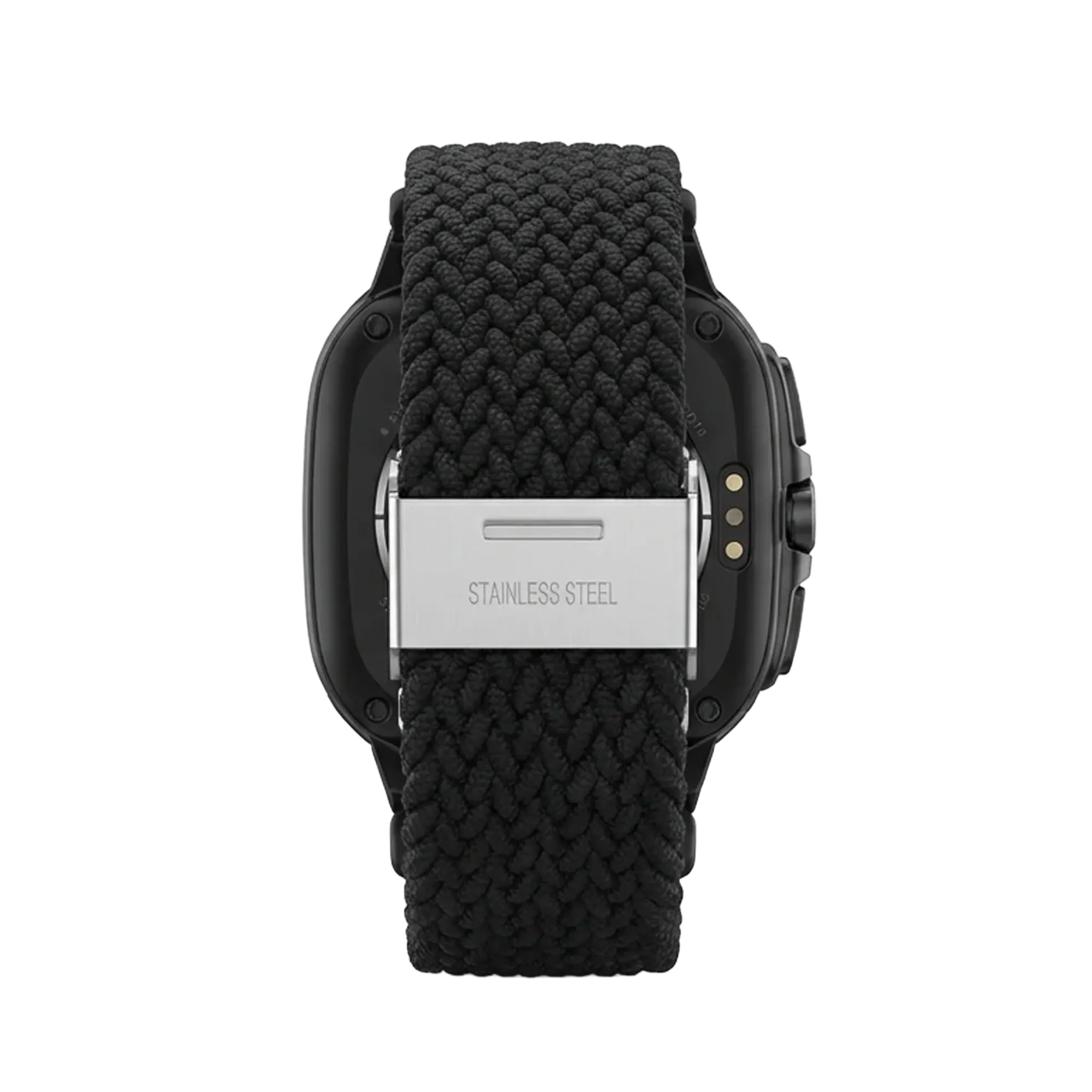 Samsung Galaxy Watch Ultra Braided Nylon Strap (Black)
