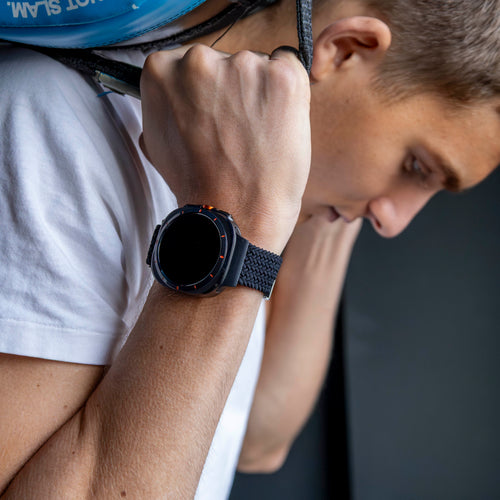 Samsung Galaxy Watch Ultra gevlochten bandje (zwart)