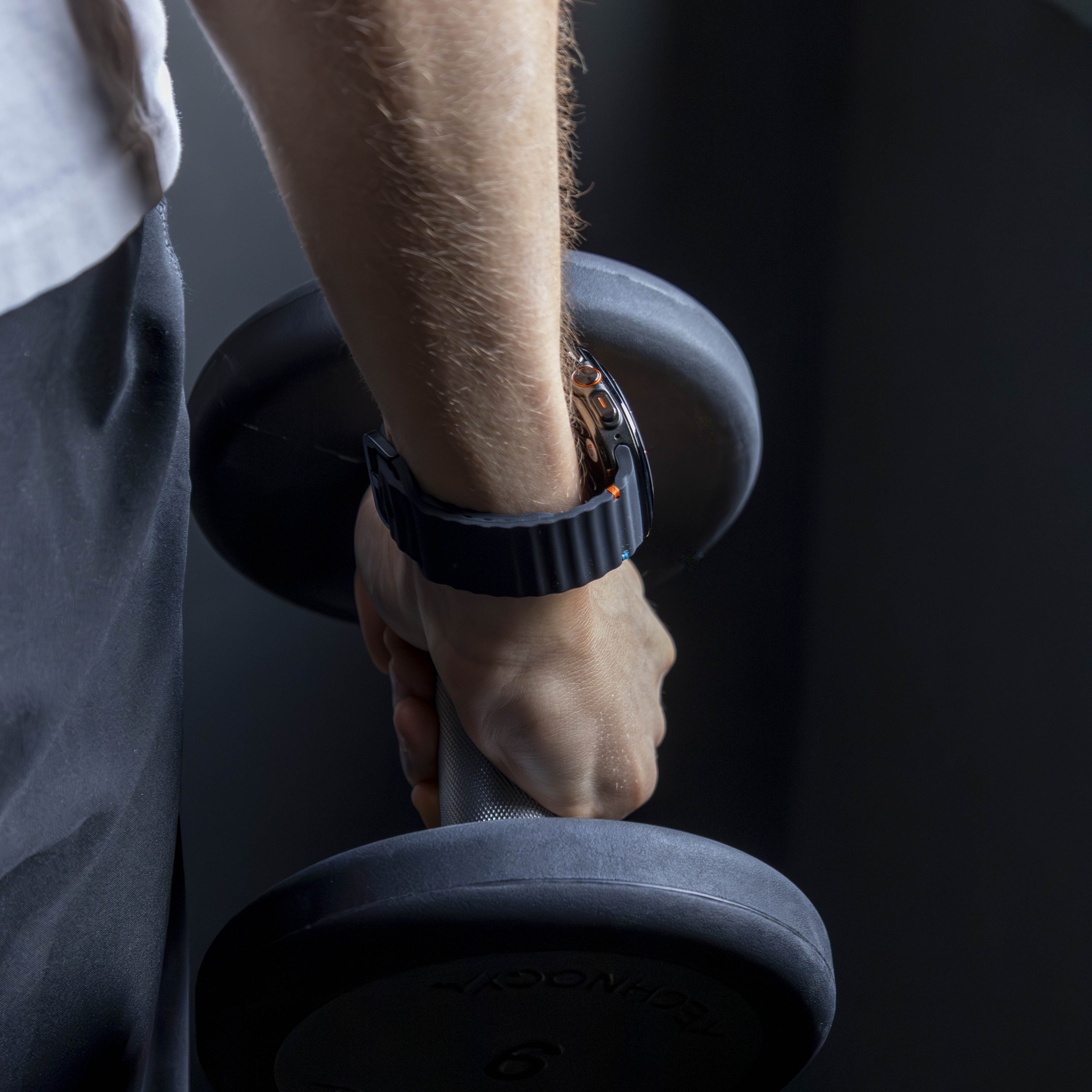 Samsung Galaxy Watch Ultra Wave Silicone Strap (Black)