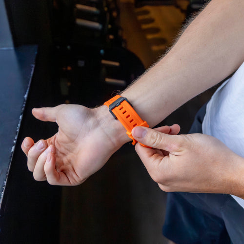 Samsung Galaxy Watch Ultra 'Explorer' TPU Strap (Orange with Black)