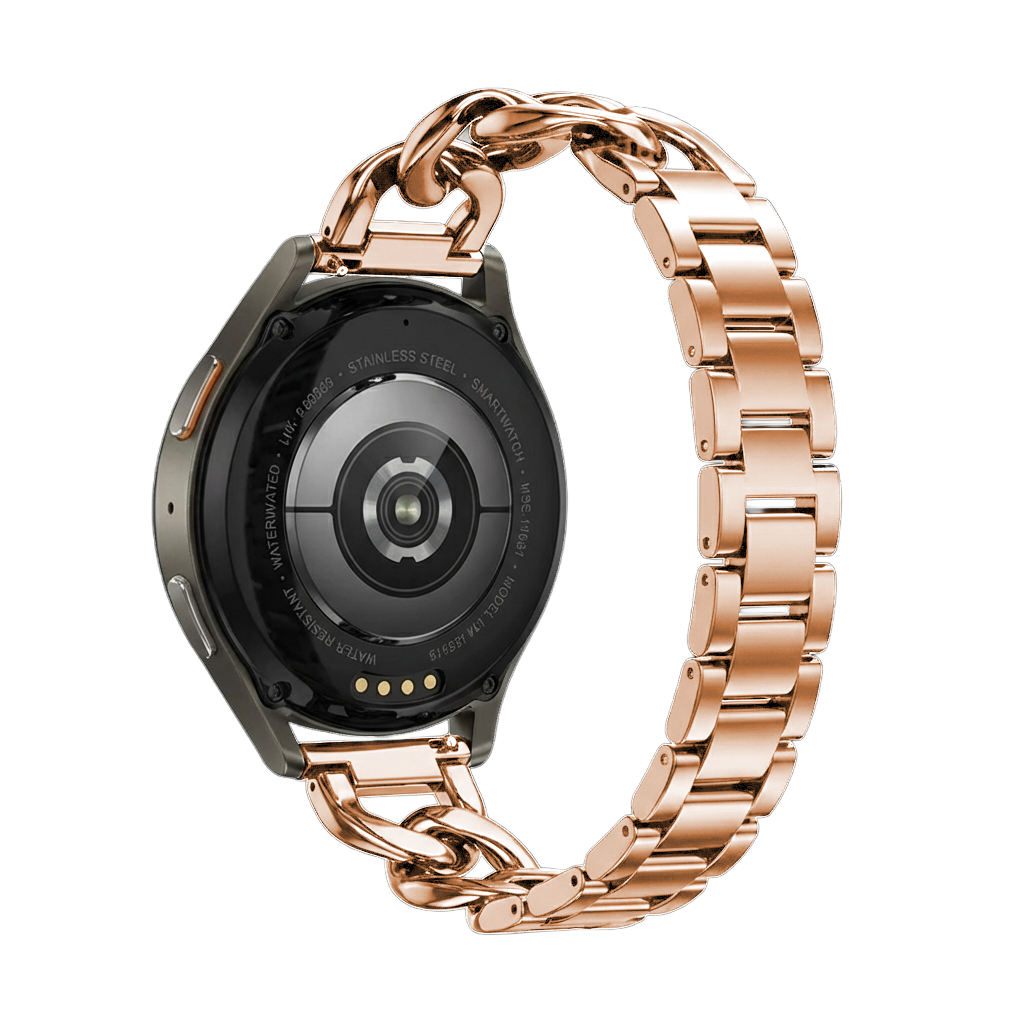 Polar Ignite 3 Steel Chain Strap (Rose Gold)