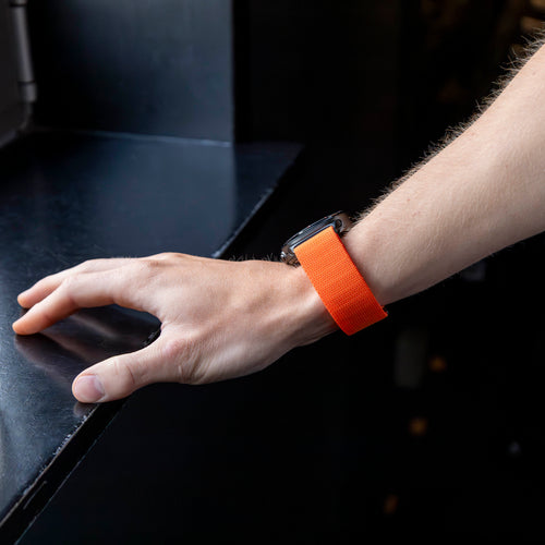 Samsung Galaxy Watch Ultra 2 Alpine nylon bandje (oranje)