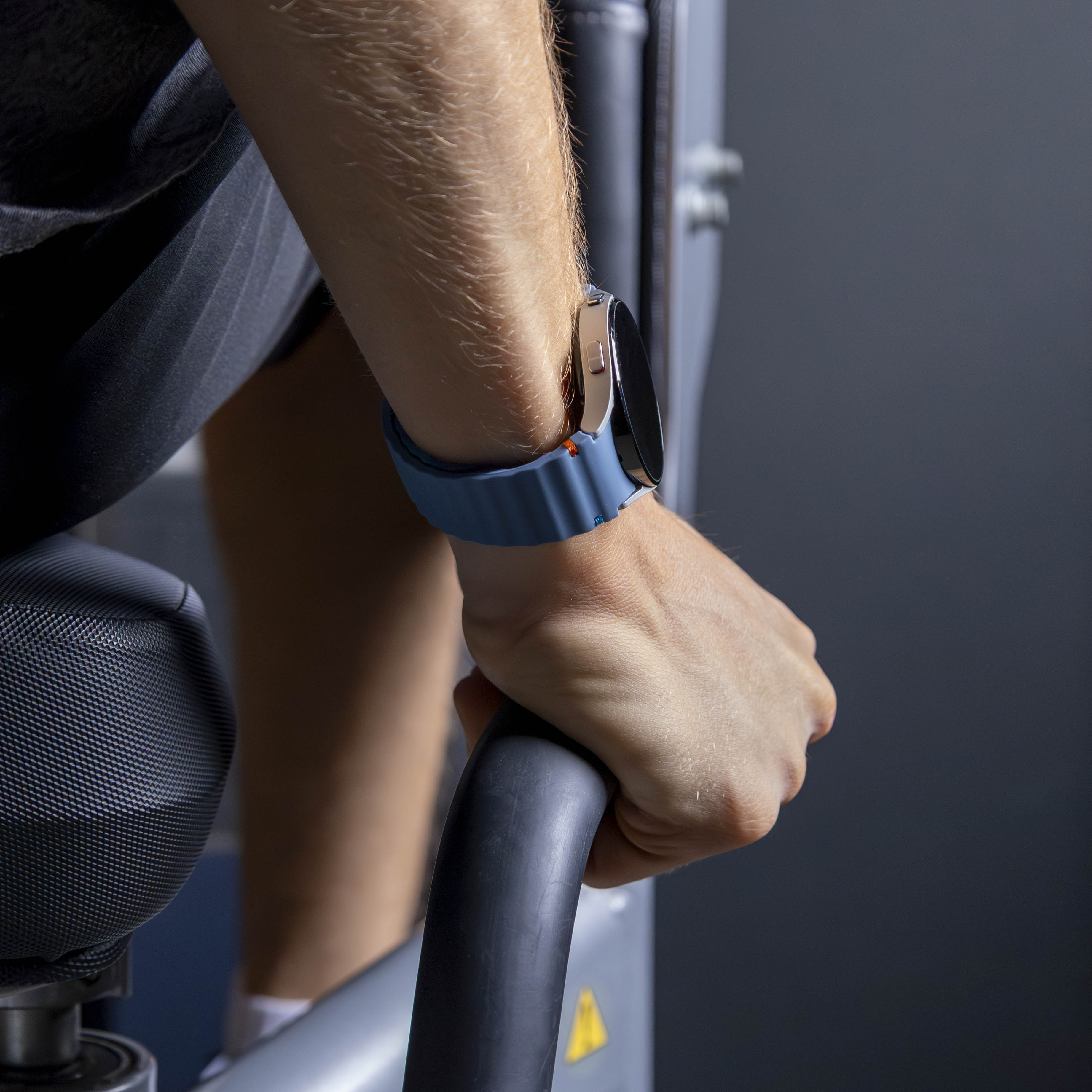 Samsung Galaxy Watch 4 Classic 46mm Wave bandje (grijsblauw)