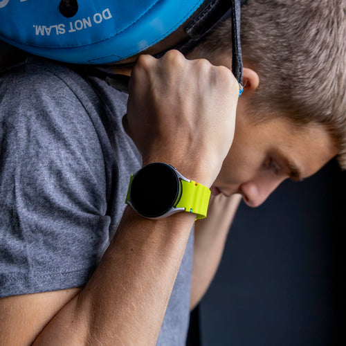 Samsung Galaxy Watch 6 44mm Wave bandje (lime)