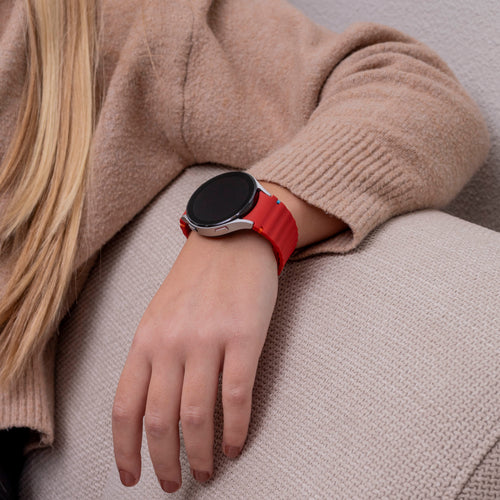 Samsung Galaxy Watch 7 - 44mm Wave Strap (Red)