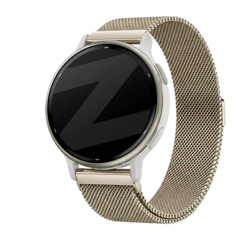 Bandz Garmin Vivoactive 5 Milanese loop band (champagne)