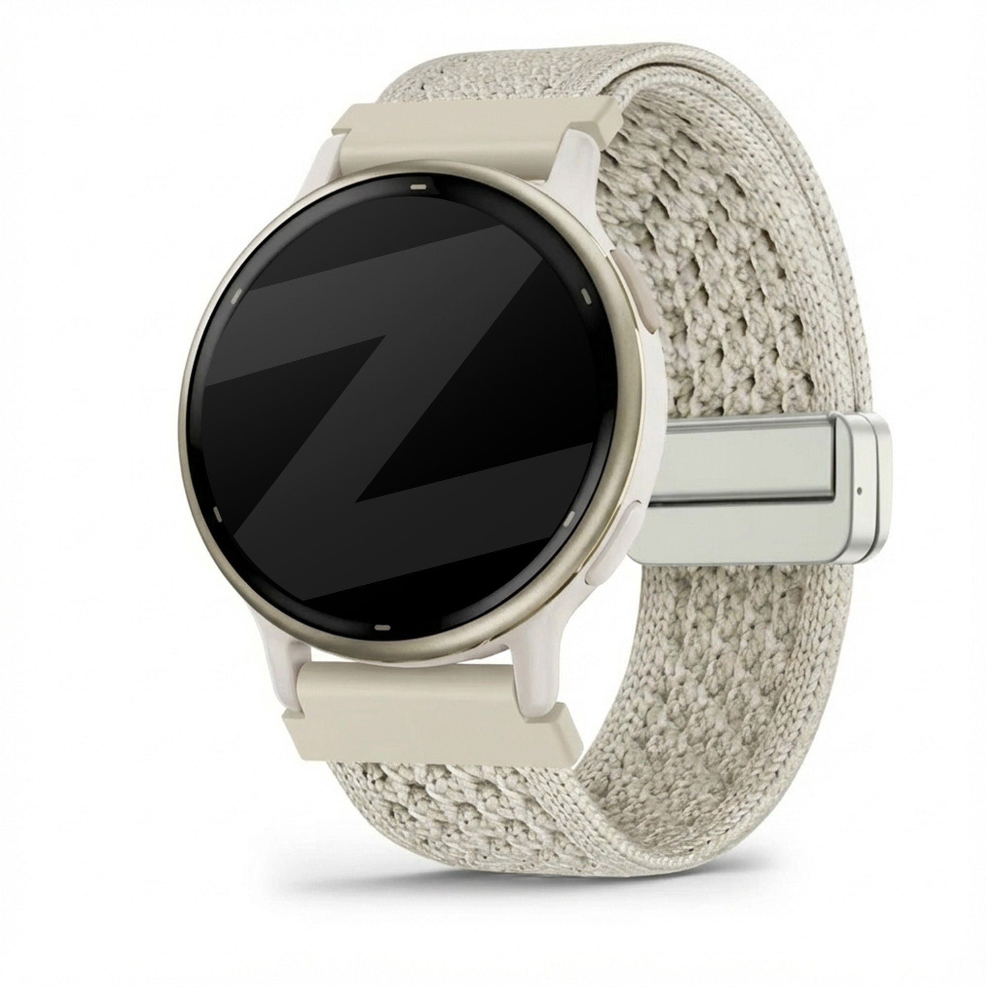 Bandz Garmin Vivoactive 5 vintage nylon band (sterrenlicht)