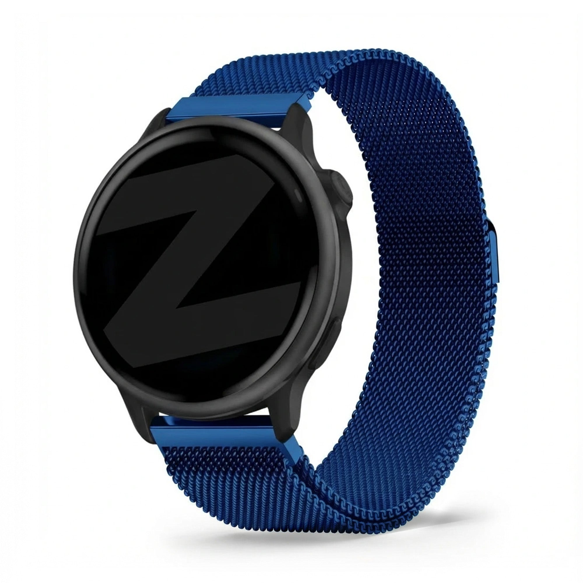 Bandz Garmin Vivoactive 6 Milanese loop band (blauw)