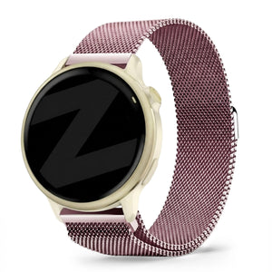 Bandz Garmin Vivoactive 6 Milanese Loop Strap (Pink)