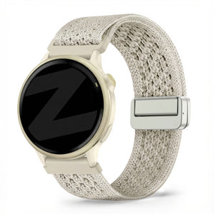 Bandz Garmin Vivoactive 6 Vintage Nylon Strap (Starlight)