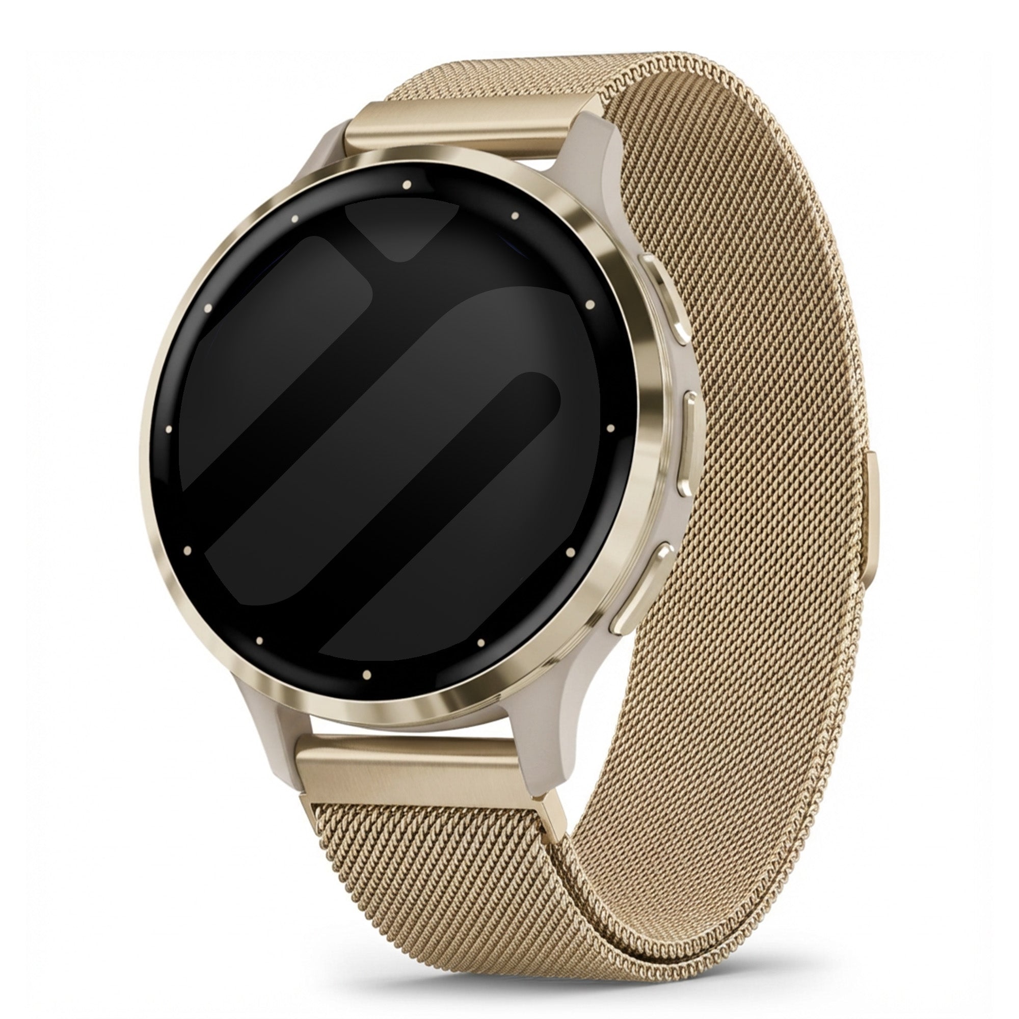 Garmin Venu 3s Milanese band (champagne)