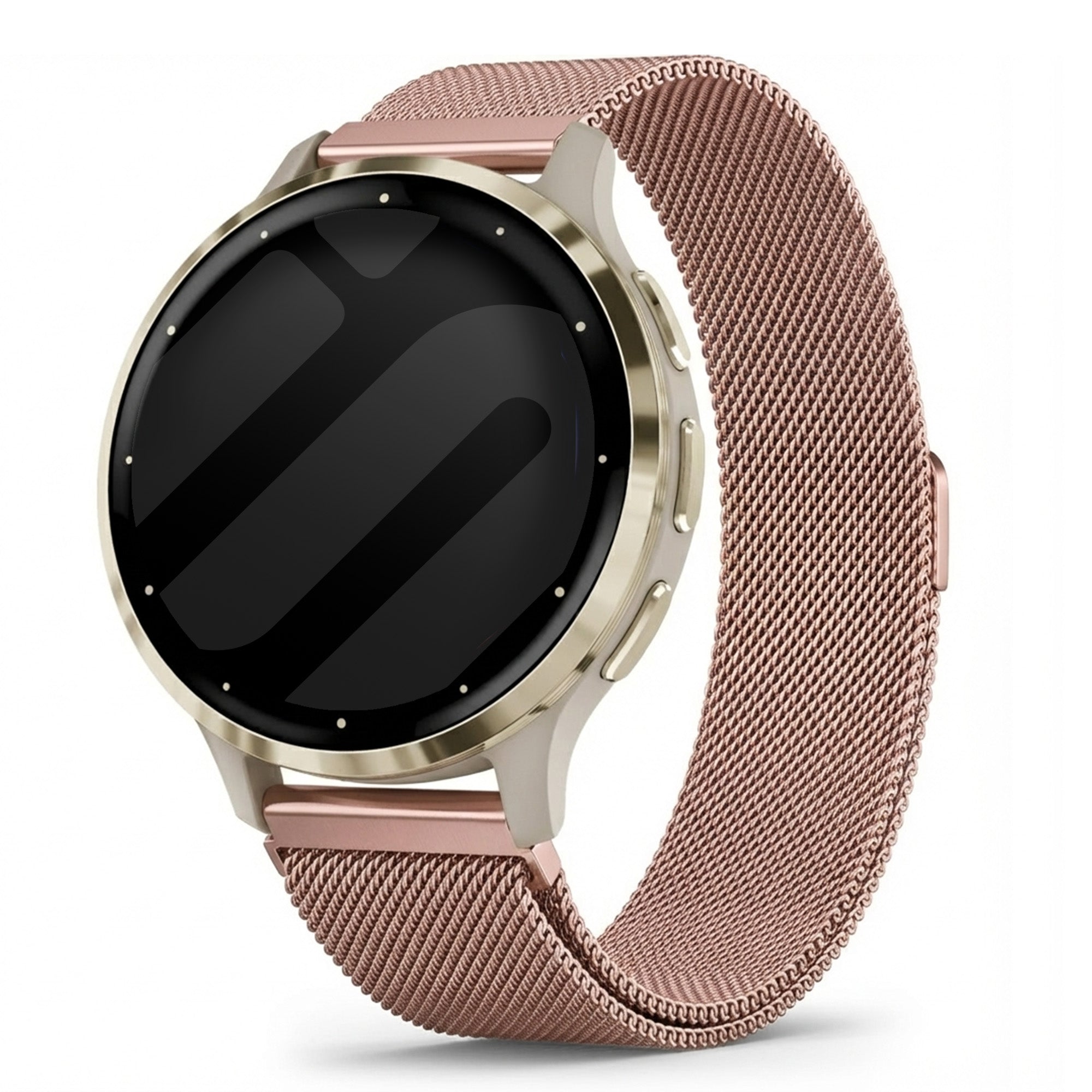 Garmin Venu 3s Milanese band (roze)