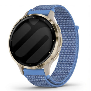 Garmin Venu 3s nylon band (blauw)